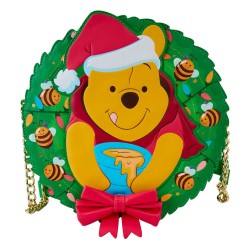 Loungefly Disney Borsa a tracolla Winnie The Pooh - Stuck in Wreath WDTB3096